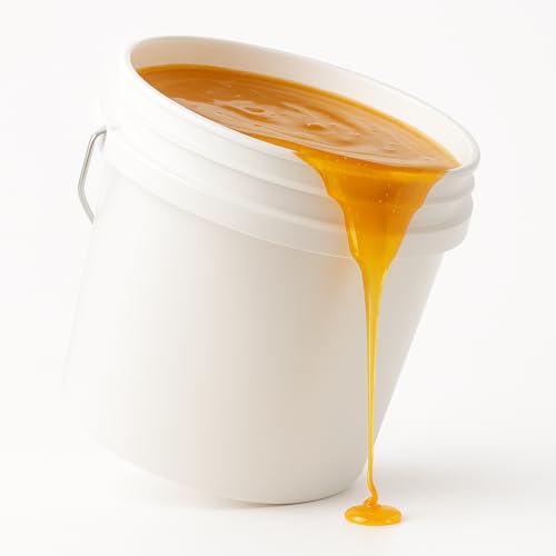 Miel Natural Pura 60 lb Envase Grande Fácil Vertido miniatura 5