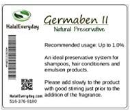 Germaben II 4 Oz - Natural Preservative - Great for Preservation of Personal Care Products - Ready to-use Complete Preservative System with a Broad Spectrum of Activity