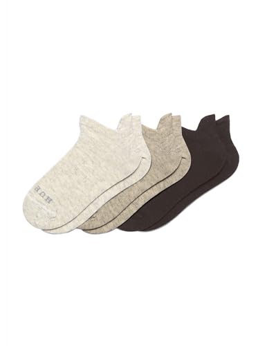 Image of HUE Women's Merino Wool Warm Winter Tab Back Breathable Natural Temperature Regulating Athletic Socks 3 Pair Pack