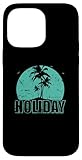 Stylish design in the category of palm trees. Related keywords are coconut, tree and vacation. Nice grafic for Friends of exotic trees with the title: Holiday Palm Trees and Beach Tree Vacation. Palm trees are a symbol of vacation, sun, summer and re...