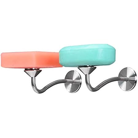 Amazon Lockyou 石鹸ホルダー マグネットで吊り下げる ステンレス鋼 磁気石鹸のホールダー おしゃれ 石鹸置き 浴室用品 ソープディッシュ ホーム キッチン オンライン通販