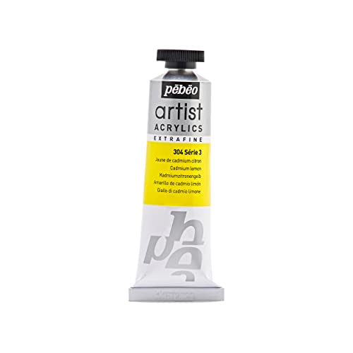 PEBEO 37 ml Artist Acrylics, Cadmium Yellow