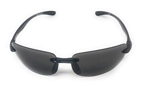 Bifocal sunglasses for Men women Lovin Maui Wrap Polarized Nearly Invisible Line Bifocal Sunglasses2