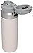 Stanley Quick Flip GO Water Bottle 36 oz | Push Button Lid | Leakproof and Packable for Travel and Sports | Insulated Stainless Steel | BPA-Free | Rose Quartz
