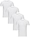Produktbild JACK & JONES T-Shirt 4er Pack Uni Oder Mehrfarbig Herren Basic Shirt O-Neck Rundhals Slim Fit