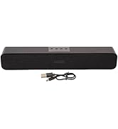 Tangxi Drahtlose BT5.0-Soundbars, 360-Grad-Surround-HiFi-Soundbar-Lautsprecher, Unterstützt 5 Wie...