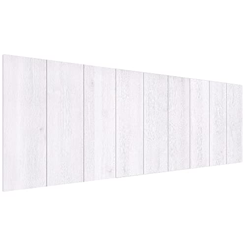 HOMN LIVING Tête de lit Albin 150 cm, Imitation Bois, MDF avec imprimé réaliste 150 cm (Largeur) 0,5 cm (Profondeur) 60 cm (Hauteur) Cover