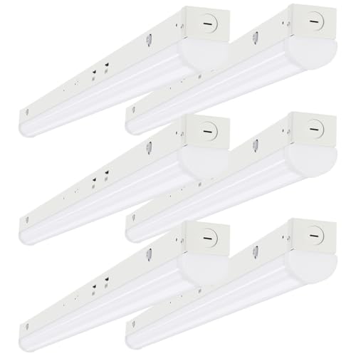Bekada 4FT LED Linear Light Fixtures 50/40/30W 3500/4000/5000K 6Pack