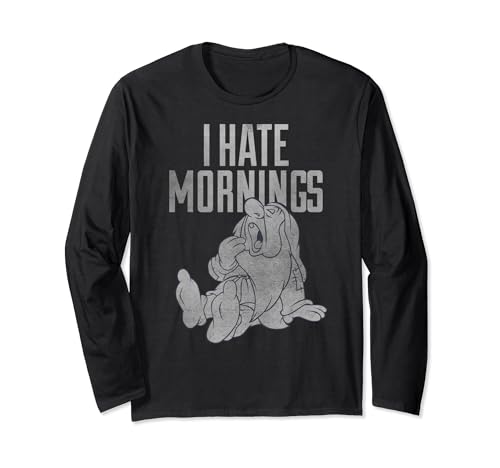 T-shirt Disney manches longues idéal pour les matins difficiles et le cocooning