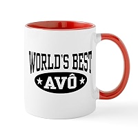 CafePress "World's Best AVO" Mug - 11 Oz Ceramic Coffee Mug, Dishwasher Safe - View #7
