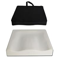 GIMA 28534 Visco-Mouss Antidecubitus Sitzkissen, 41 cm x 41 cm x 6 cm