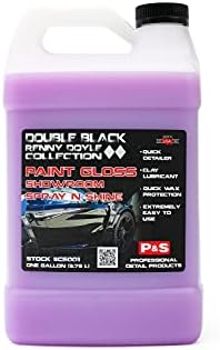 P & S PROFESSIONAL DETAIL PRODUCTS Paint Gloss Showroom Spray N Shine - Professional Car Detailing Spray with Excellent Clay Lubricant, Removes Dirt, Fingerprints, Dust, and Smudges - 1 Gallon