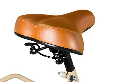 Milord Comfort fiets retro vintage, Nederlandse fiets, damesfiets, 28 inch, 1 versnelling, bruin - Afbeelding 8