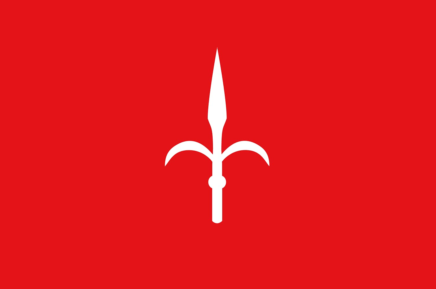 Drapeau Province de Trieste de 1.5m² idéal pour pavoiser votre maison ou balcon