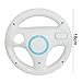 Imagen de SMARDY Volante de Carreras Blanco Racing Wheel Compatible con Nintendo Wii U Remote Controller para Mario Kart Game