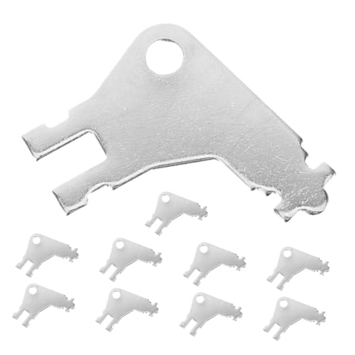 Ciieeo 10Pcs Toilet Paper Dispenser Key Essential for Commercial Use Schools Offices Hospitals Restaurants Compatible with Durable