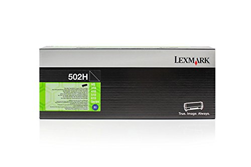 Toner Lexmark MS 410 d 502H noir authentique pour édition de documents - 3