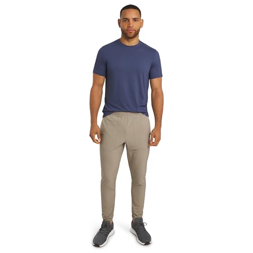 Motion Men's Regular Fit Active Performance Midweight Woven Jogger Pants3