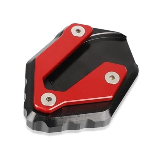 Extension de béquille latérale en alu rouge pour Yamaha Tracer 700 et XSR700 haute stabilité