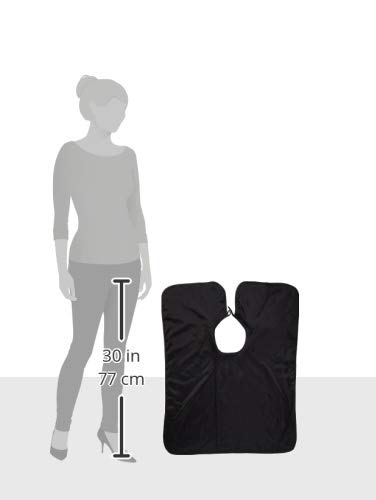 CINEMA SECRETS Pro Cosmetics Makeup Cape - Black