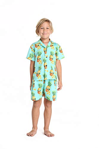 Image of Boys' Aloha Luau Shirt Cabana Set in Signature Prints