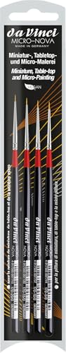 da Vinci Watercolor Set de pinceaux Noir