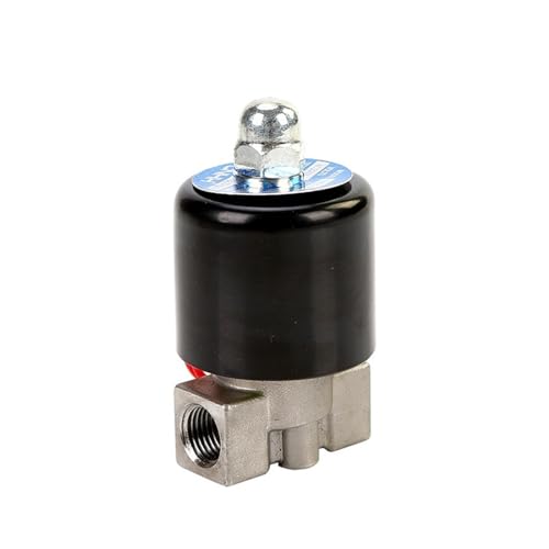 Électrovanne en acier inoxydable normalement ouverte 230VAC action directe - 2