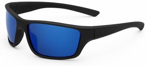 Óculos de Sol Esportivo Masculino, Polarizado, Proteção UV400, Ar...