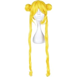 Cosplay Peluca de Usagi Tsukino para los Fans de Sailor Moon | Rubia