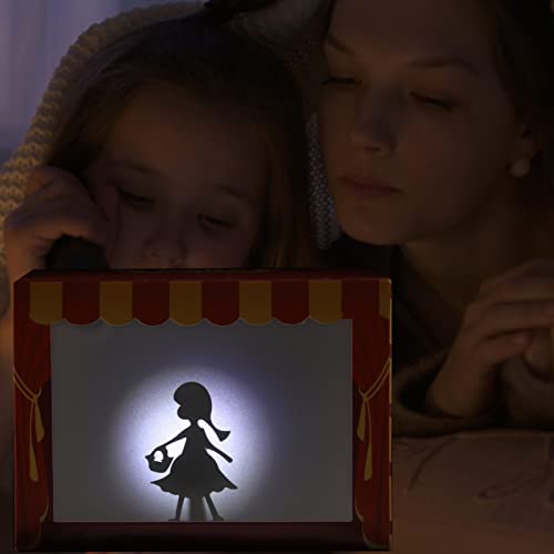 Jojofuny Puppet Show Theater Hand Shadow Puppets Kids Diy Shadow Puppets Toys Educational Handmade Shadow Puppet Show 1 Set #TOP4