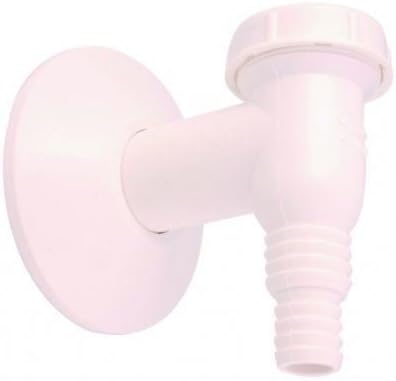 White Washing Machine Dishwasher Waste Pipe Drain Trap Kit Self Cutting Out Nozzle