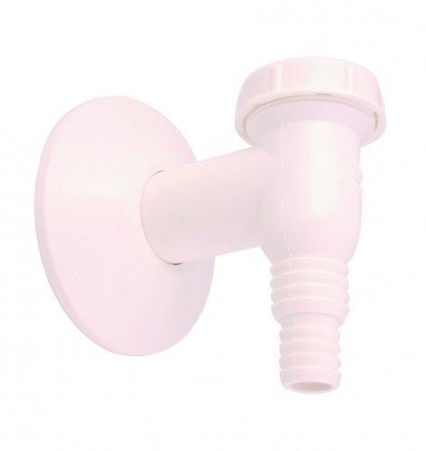 Tycner White Washing Machine Dishwasher Waste Pipe Drain Trap Kit Self Cutting from B&Q
