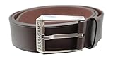 Made in Italy Salvatore Ferragamo Brauner Logo-Gürtel, Größe 100