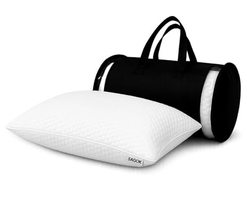Reviews de Almohada de memory foam que puedes comprar esta semana. 45 Wesell SAGOK Almohada De Memory Foam Triturado Ultra Suave Cojin Ajustable con Funda Exterior Antibacterial Transpirable Almohada Comoda Confortable Super Comoda 40 X 55 cm (1...