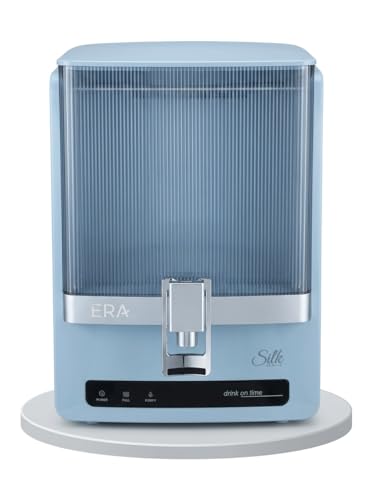 Image of EURO AQUA ERA Water purifier for home Series RO + UV + UF + Alkline + Zink + TDS Controller Water Purifier, 9 Litre Tank, 7 Stage Filtration, 4000 TDS, Silk Blue