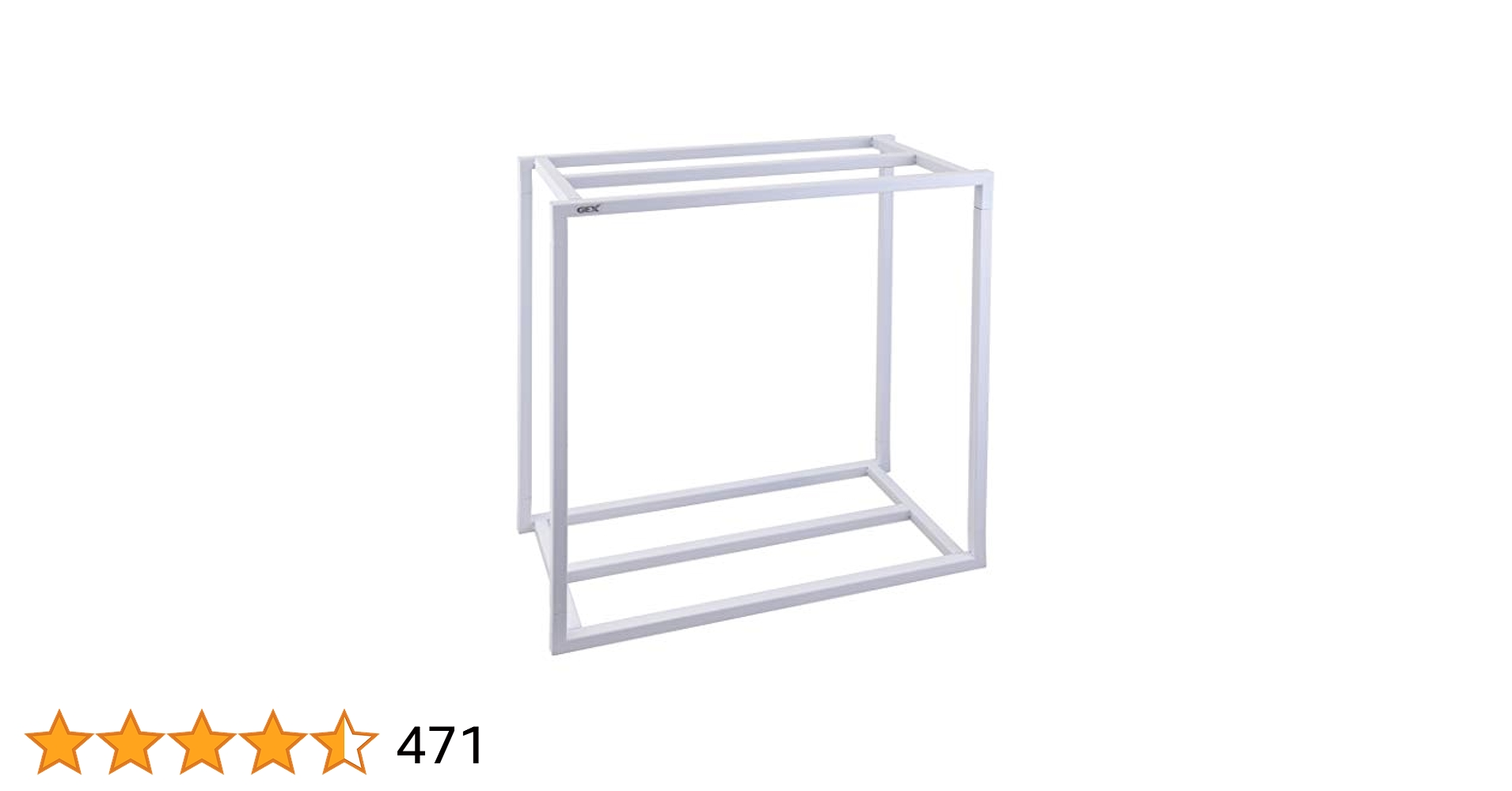 A2B58■GEX アクアラック スチールスタンド 45cm 2段水槽台 Amazon | GEX アクアラック スチールスタンド45cm 2段台 組立式