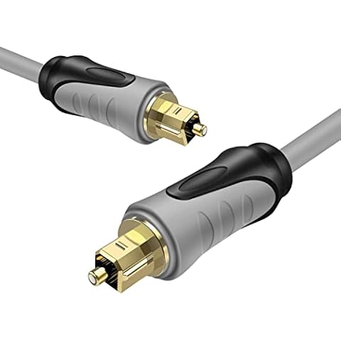 TNP Optisches Kabel 10m, Toslink Kabel Cover