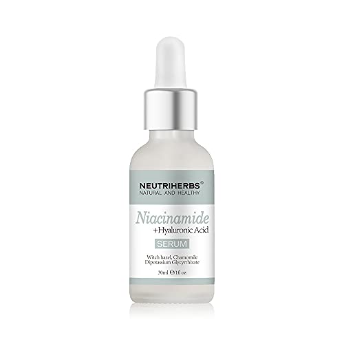 Neutriherbs 4% Niacinamide Serum for Face the Ordinary + HA - Effectively Work to Control Excess Facial Oil, Minimize the Pores and Prevent Breakouts, Best Niacinamide Serum For Oily Skin