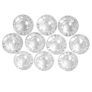 【Transparent look, perfect for with LED】These footswitch have a transparent look that is perfect for with LED lights. It allows the LED lights to shine through, adding a stylish and eye-catching touch to your pedals. 【Suits all the Mooer pedals】These...