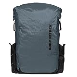 Wolf Attack Mochila Impermeável Wolf Attack Alligator - Cinza - Moto