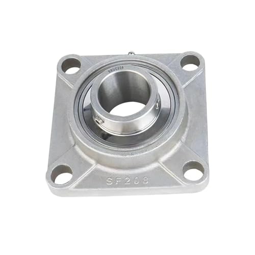 Palier a insert en acier inoxydable 304 robuste SUCF207 pour transmission durable