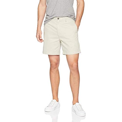 Amazon Essentials Mens Classic-Fit 7″ Chino Shorts