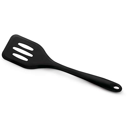 Espátula Vazada Silicone Mimo Style Preto