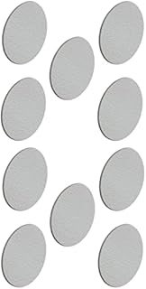 cyclingcolors 10x self Adhesive Cover caps Screw Hole Stickers Furniture Black Grey White Wood Brown (White)
