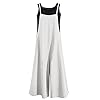 YESNO Women Casual Loose Long Bib P...