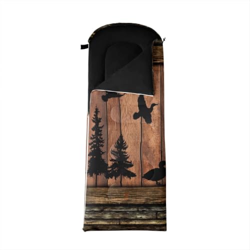 Erosebridal Cow Pink Western Sleeping Bag - Bolsa de dormir para camping en forma rectangular de poliéster color Black Dark Brown miniatura 4