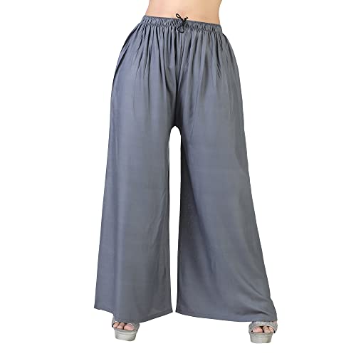 Image of Women's Relaxed Fit Rayon Palazzo