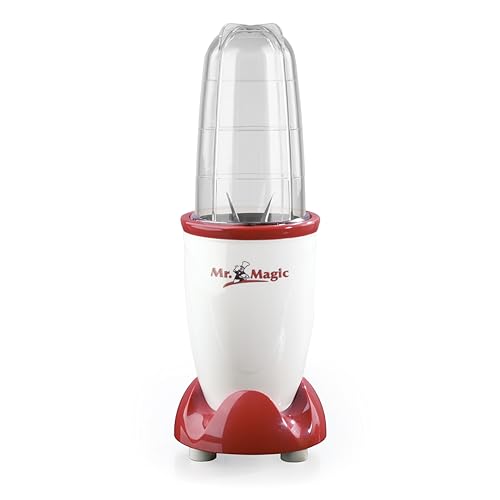 Gourmetmaxx Smoothie Maker & Standmixer 4Tlg. Set - 250W | Elektrischer Mini Mixer 500Ml Mit 9 Funktionen | Kleiner Nutrition Blender Inkl. To-Go Bech