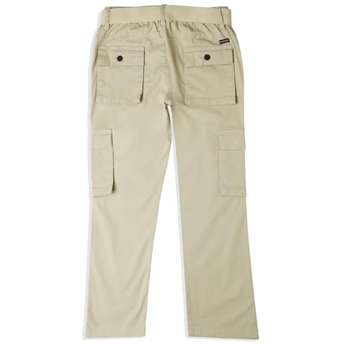 Image of CAVIO Boys Cotton Solid Cargo Pants
