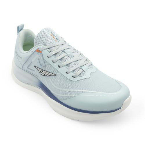 Image of Red Tape Men's Sport Shoes Light Blue Mesh Round Lace-Up Easy Movement
